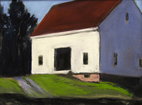White Barn, Red Roof 